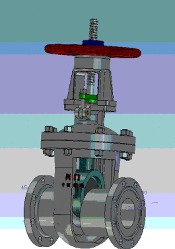 各種閥門(mén)工作原理動(dòng)態(tài)圖及試壓方法（2）-